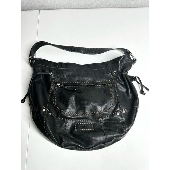 Fossil Leather Shoulder Bag Black 137638 See Description - Picture 10 of 16